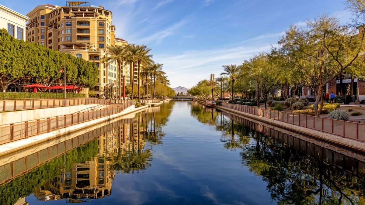 waterfront scottsdale, arizona canal